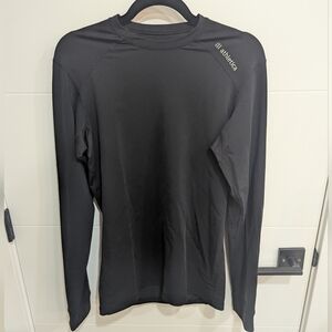 Lululemon Black Long Sleeve Performance Top | Mesh Underarms | Size 10 (est.)